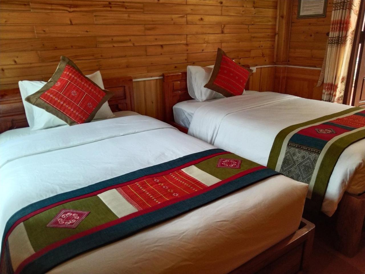 A Lin Homestay Bac Ha Экстерьер фото
