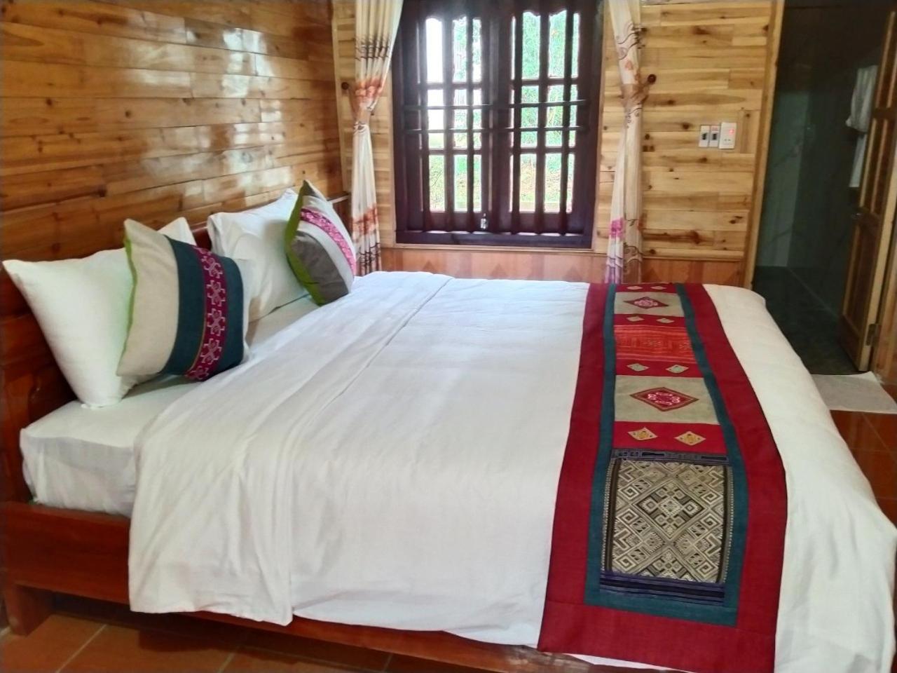 A Lin Homestay Bac Ha Экстерьер фото