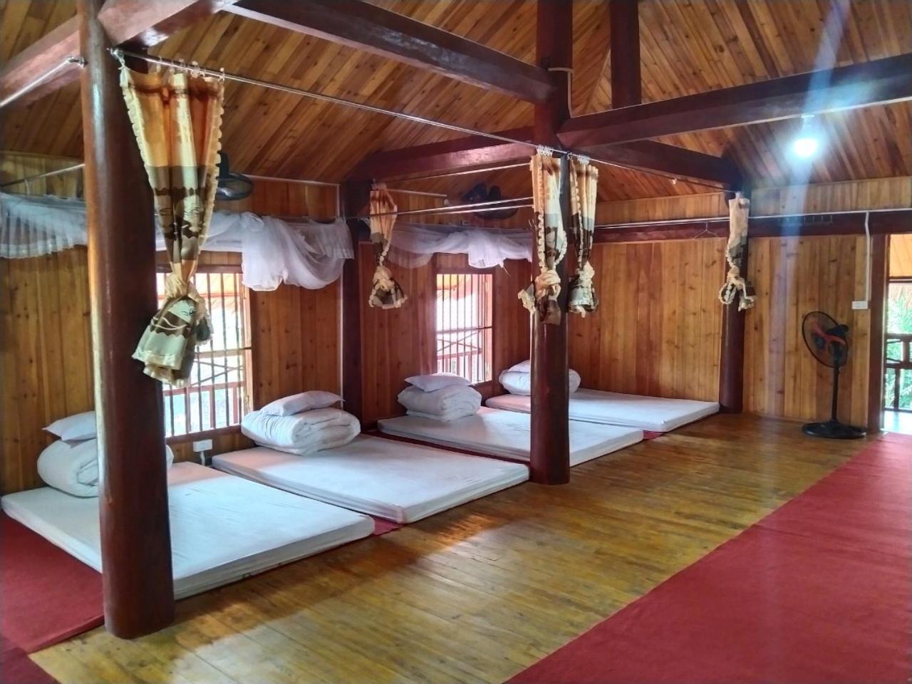 A Lin Homestay Bac Ha Экстерьер фото